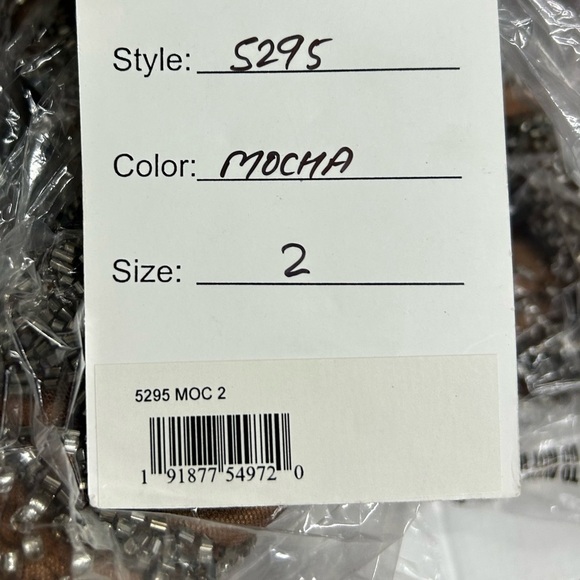 Mac Duggal 5295 NWT BEADED LONG SLEEVE WRAP OVER MIDI DRESS - Picture 13 of 16